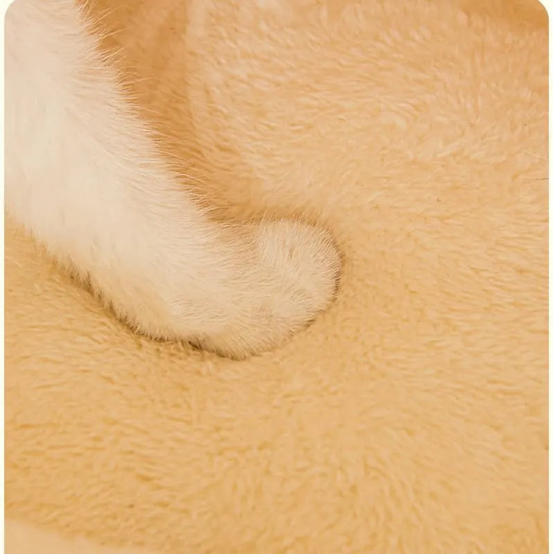 Plush Cave Pet Bed for Cats & Small Dogs – 2 Styles, 5 Sizes