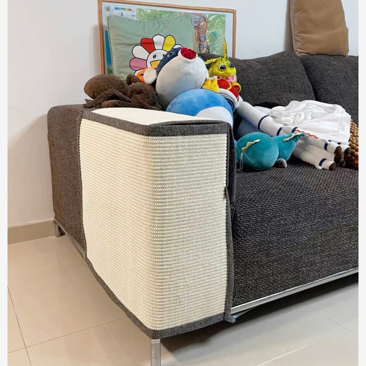 Sisal Sofa Arm Cat Scratcher Protector – Left or Right