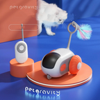 Remote Control Cat Chase Car with Teaser Tail