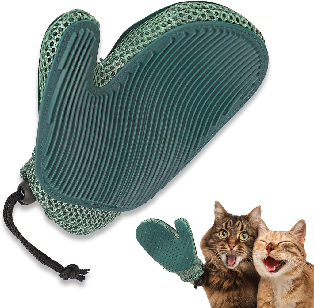 Silicone Pet Grooming Mitt – Single or Pair