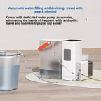 Heated Automatic Pet Water Dispenser with Stainless Steel Bowl