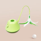USB-Rechargeable Automatic Cat Teaser with Tail – 2 Colors