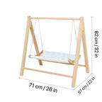Wooden Hanging Hammock Bed for Cats & Small Pets