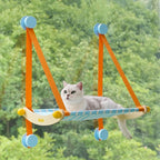Foldable Acrylic Cat Window Hammock with Suction Cups – 2 Styles