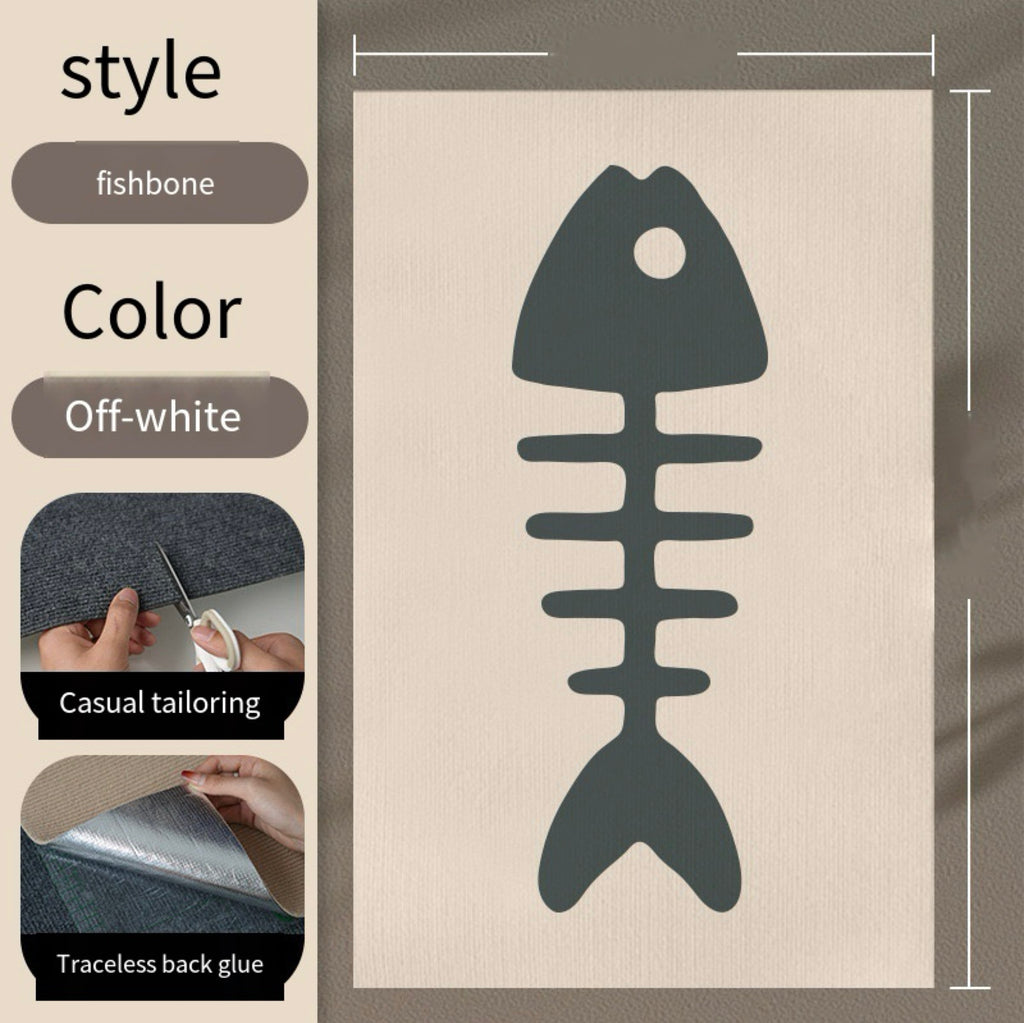 Decorative Wall-Mounted Cat Scratching Panel – 8 Designs