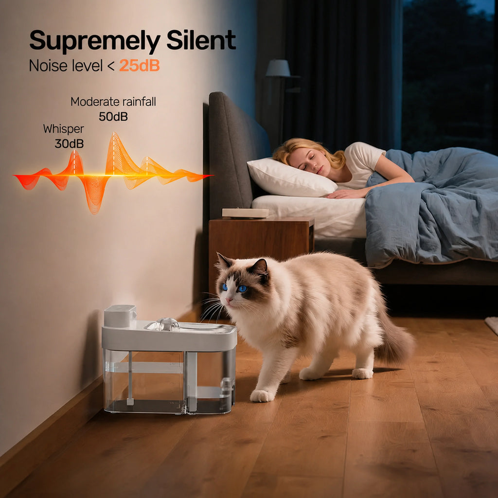 Quiet operation for home use