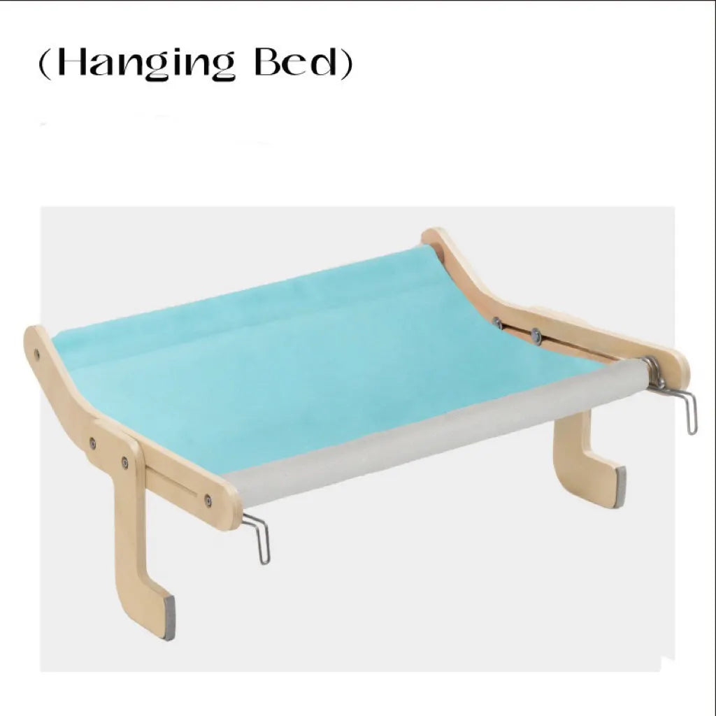 Adjustable Window Sill Cat Perch with Soft Cover – 9 Styles
