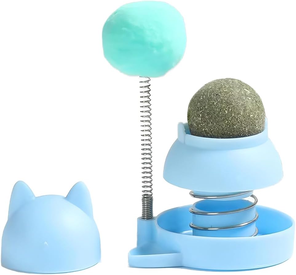 Wall-Mounted Catnip Ball Toys