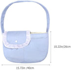 Quilted Pet Sling Carrier for Cats & Small Dogs – S to L