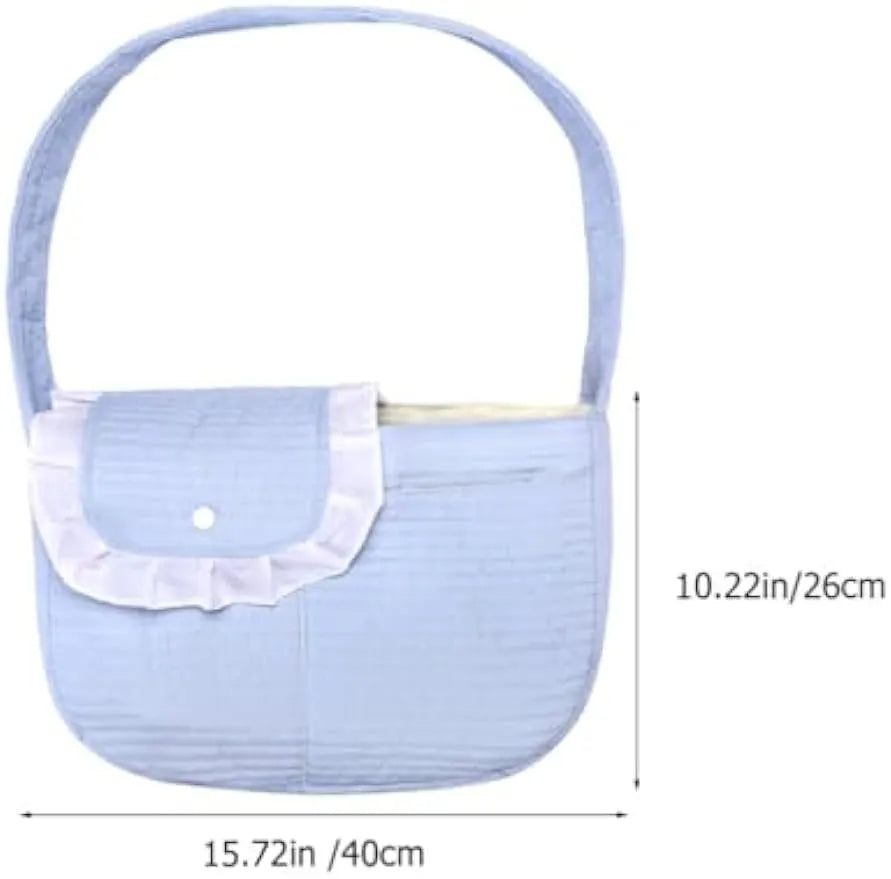Quilted Pet Sling Carrier for Cats & Small Dogs – S to L