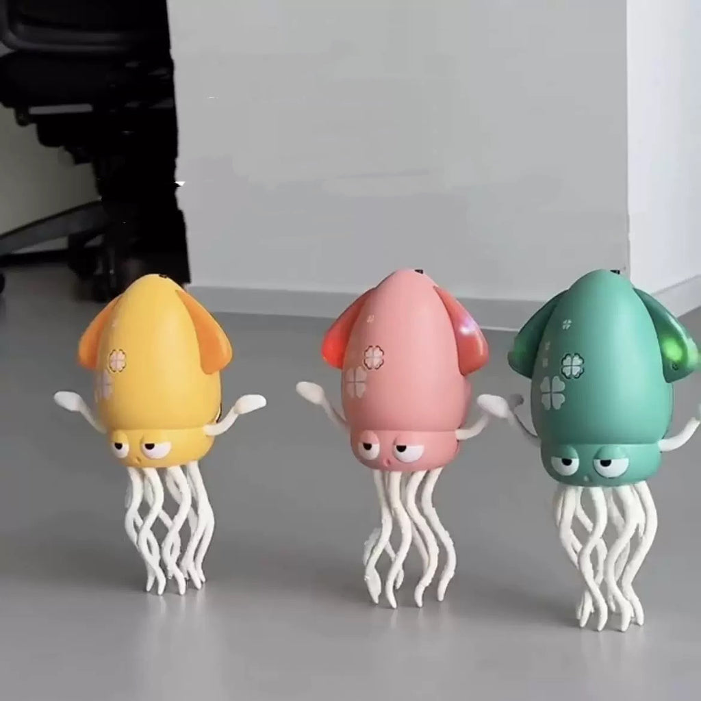 Dancing Electronic Squid Toy with Obstacle Avoidance – 3 Colors