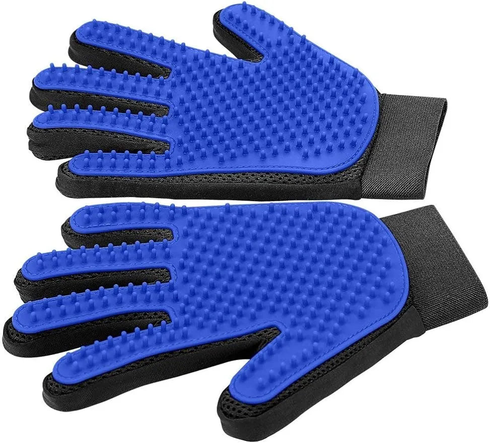 Double-Sided Pet Grooming Gloves – 1 Pair