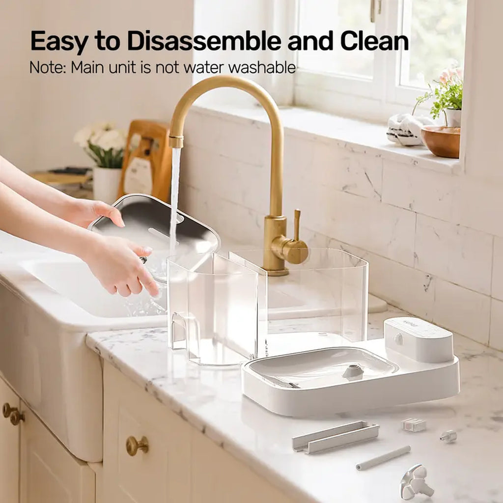 Removable components for routine cleaning