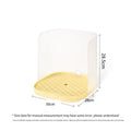 Splash-Guard Pet Feeding Station with Raised Bowl – 3 Colors
