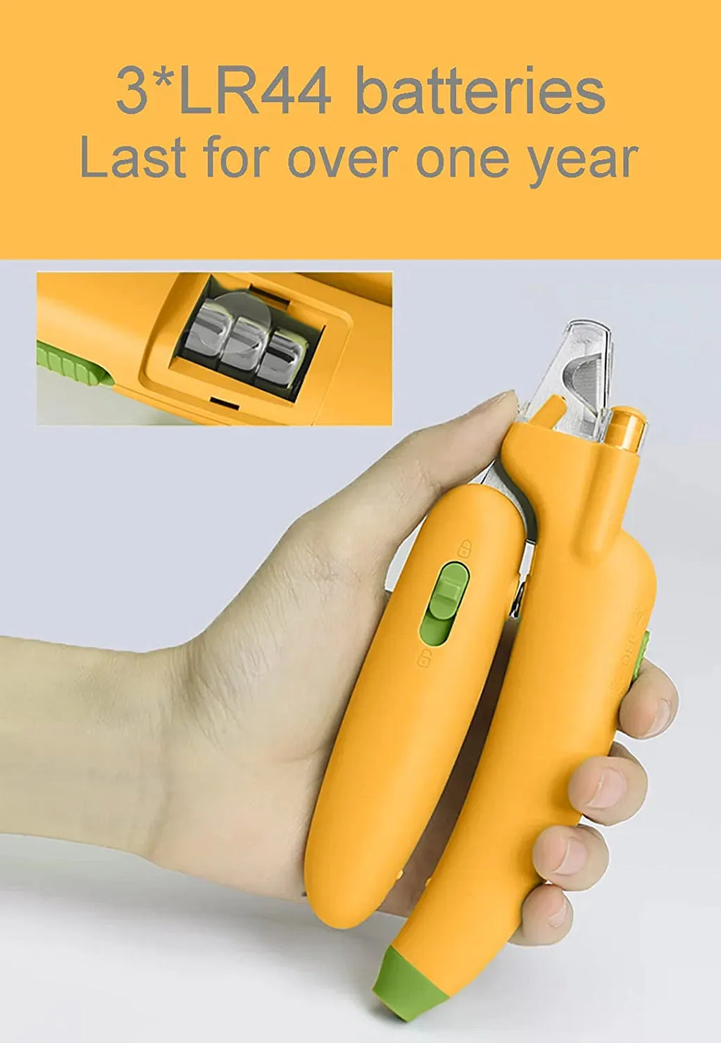 LED Pet Nail Clipper for Cats & Small Pets – 6 Styles
