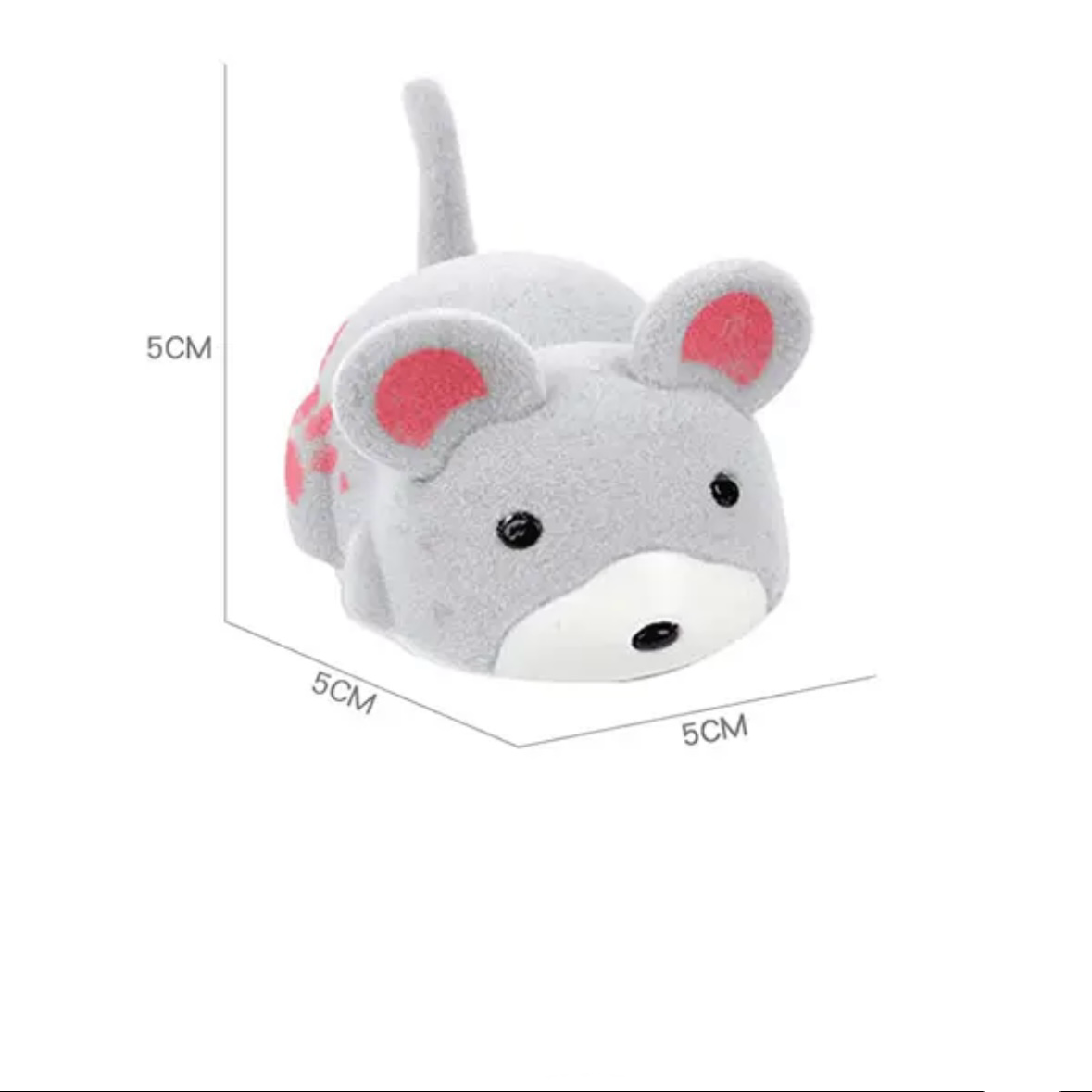 Electronic Plush Mouse Cat Toy – 3 Designs or 3-Piece Set