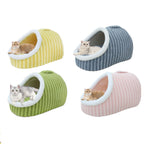 Slipper-Shaped Cave Bed for Indoor Cats