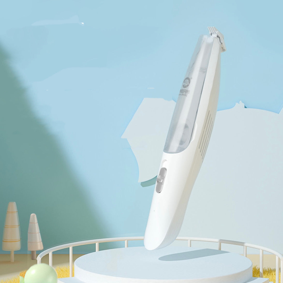 Rechargeable Pet Hair Suction Clipper – Single or 2-Piece Set