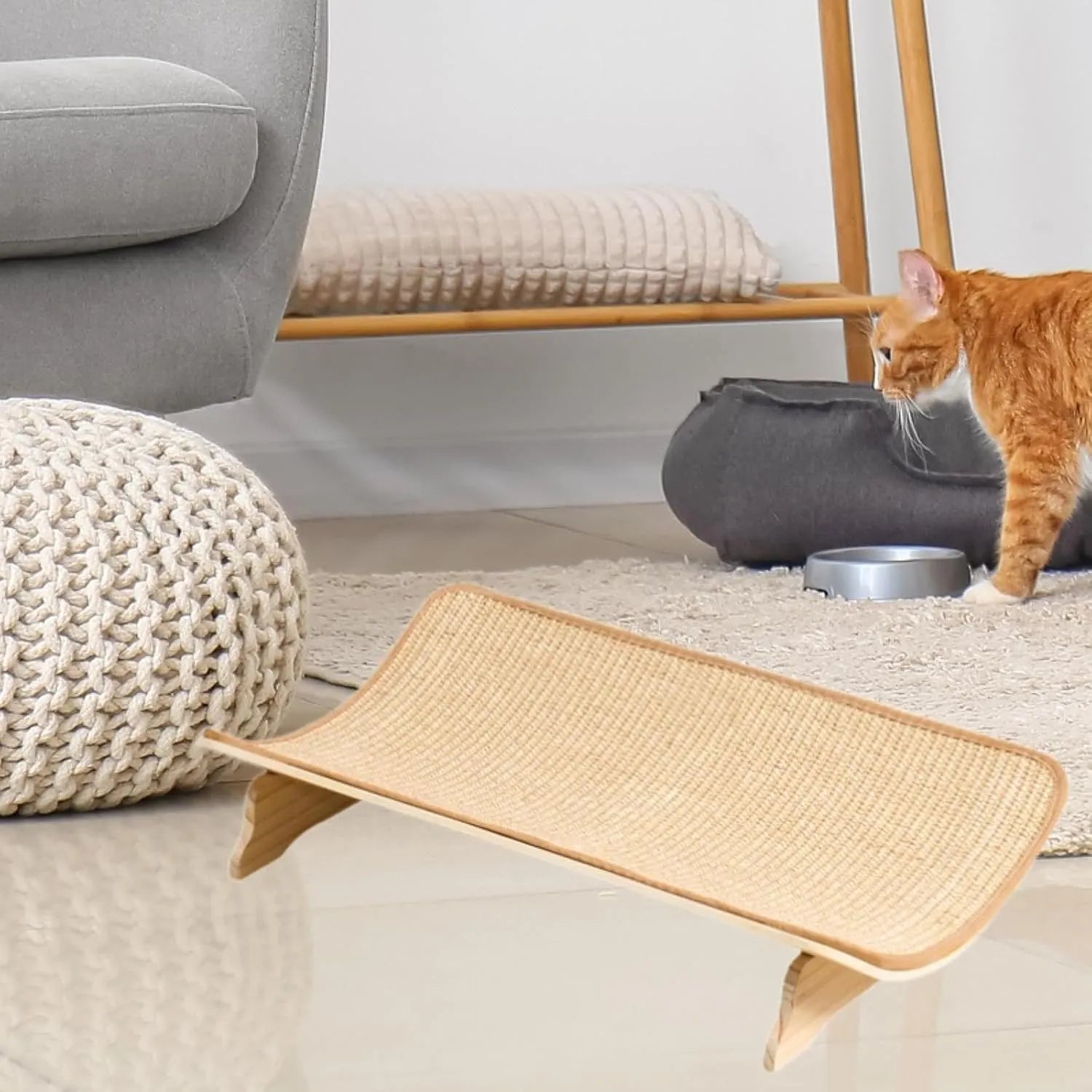 U-Shaped Cat Scratcher Lounge – 2 Styles
