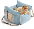 Bolstered Small Pet Car Seat & Travel Bed – 9 Colors