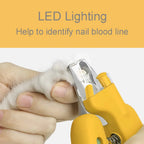 LED Pet Nail Clipper for Cats & Small Pets – 6 Styles