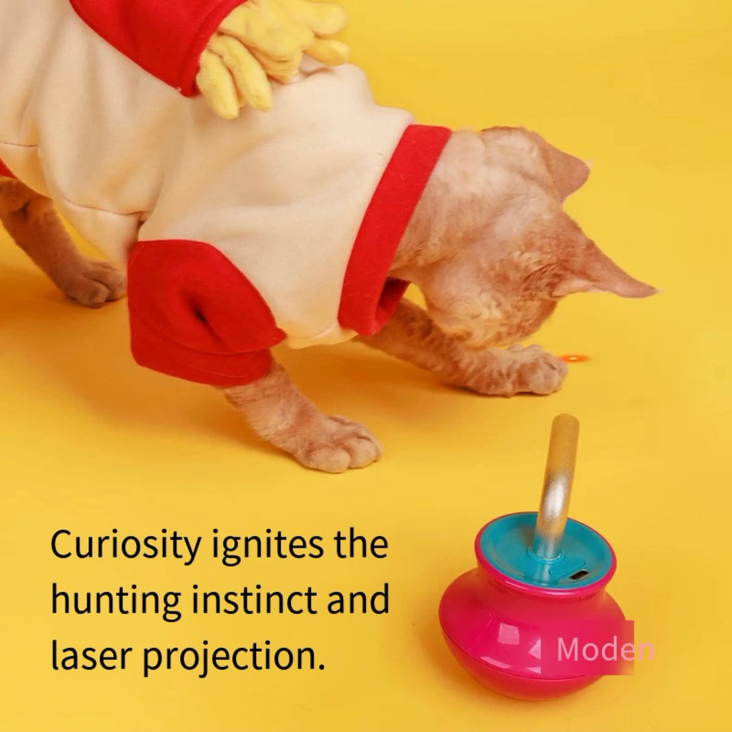 360° Automatic Tumbler Cat Laser Toy