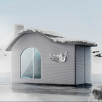 Insulated Pet Cooling House – 3 Roof Styles