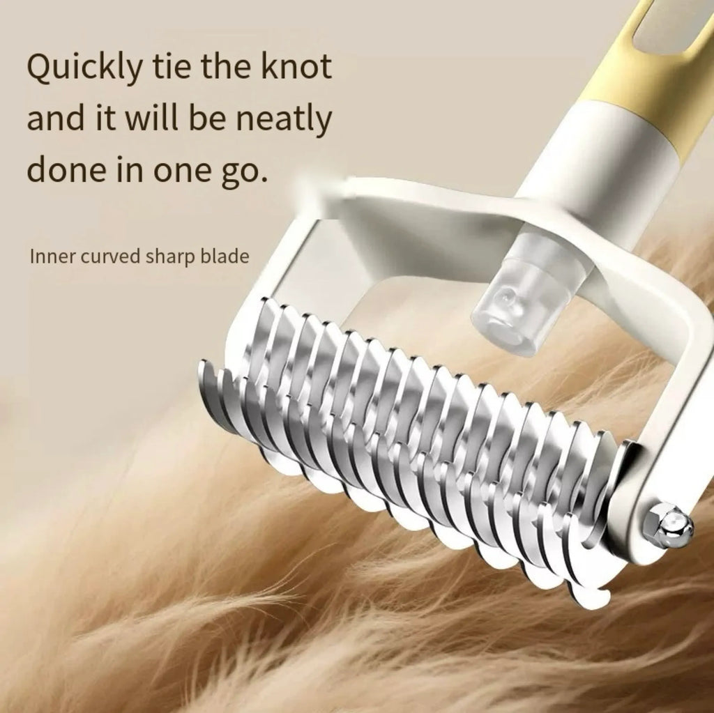 Pet Deshedding Comb with Mist Spray – 3 Colors
