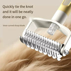 Pet Deshedding Comb with Mist Spray – 3 Colors
