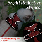 Adjustable Cat Harness Vest for Walking