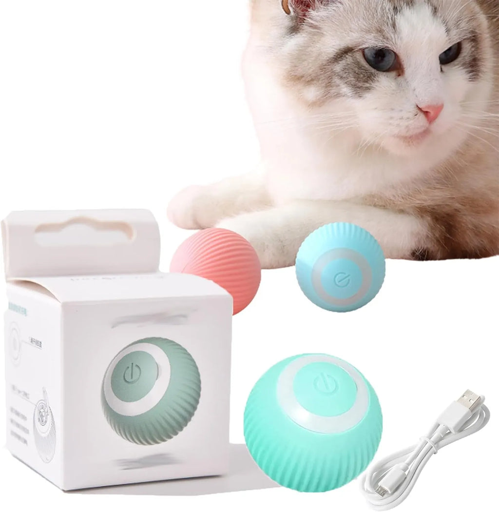 Rechargeable Smart Rolling Pet Ball – 7 Styles