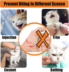 Transparent Cat Grooming Muzzle for Nail Trimming