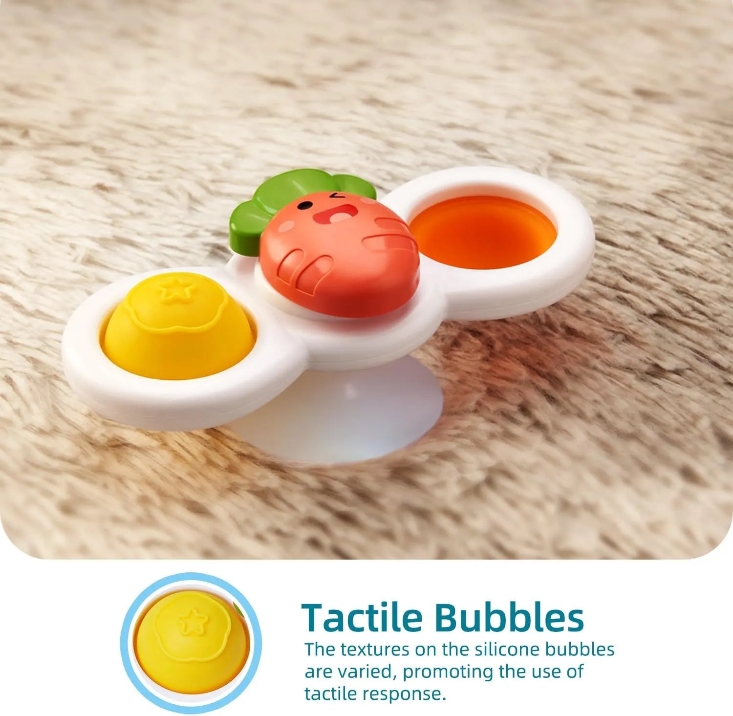 Suction Cup Spinner Toy for Cats – 3 Designs