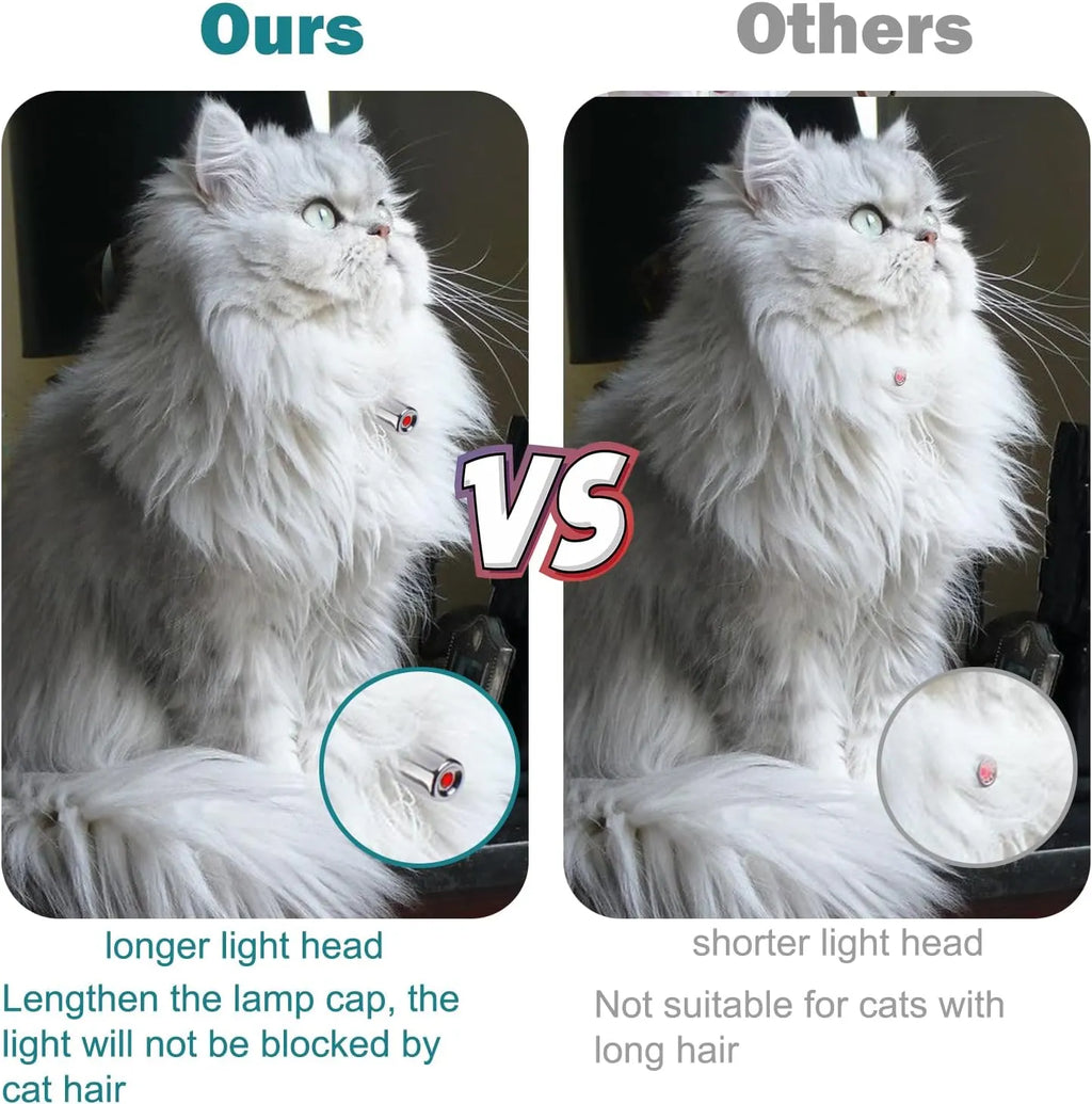 Automatic Hands-Free Cat Laser Collar Toy