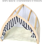 Tent-Shaped Cat House with Sisal Scratcher