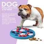 Round Multi-Level Pet Treat Puzzle – 3 Colors