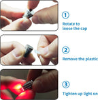 10-Pack Battery-Powered Mini LED Lights for Dollhouses & DIY Crafts