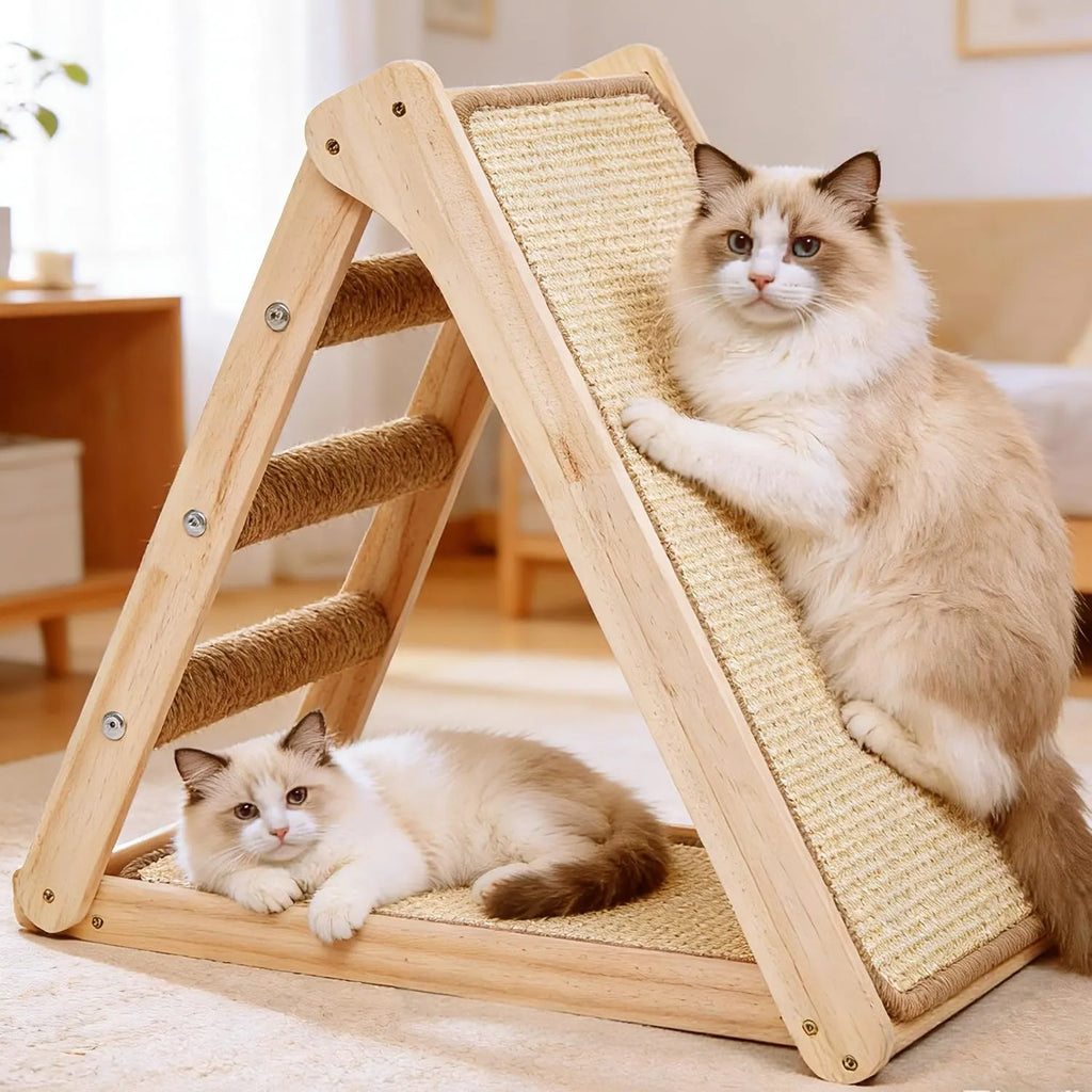 Pre-Assembled Sisal Scratching Post for Indoor Cats