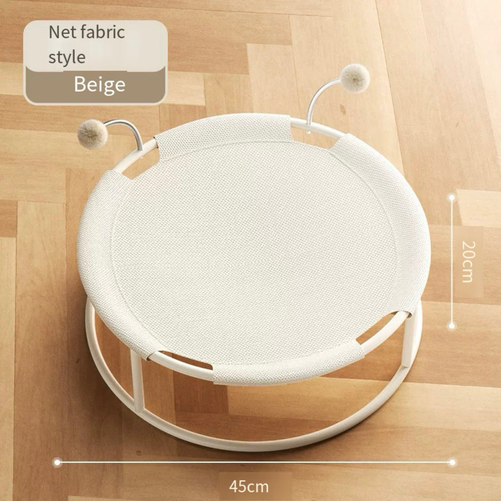 Breathable Round Mesh Cat Hammock Bed