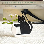 Magnetic Cat Whisker Keepsake Holder with Mini Vase