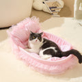 Macaron-Color Indoor Cat Bed