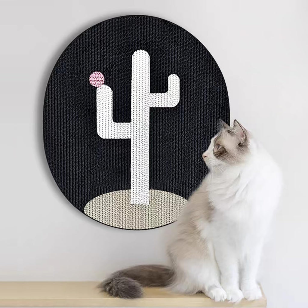 17-Inch Wall-Mounted Cat Scratching Post
