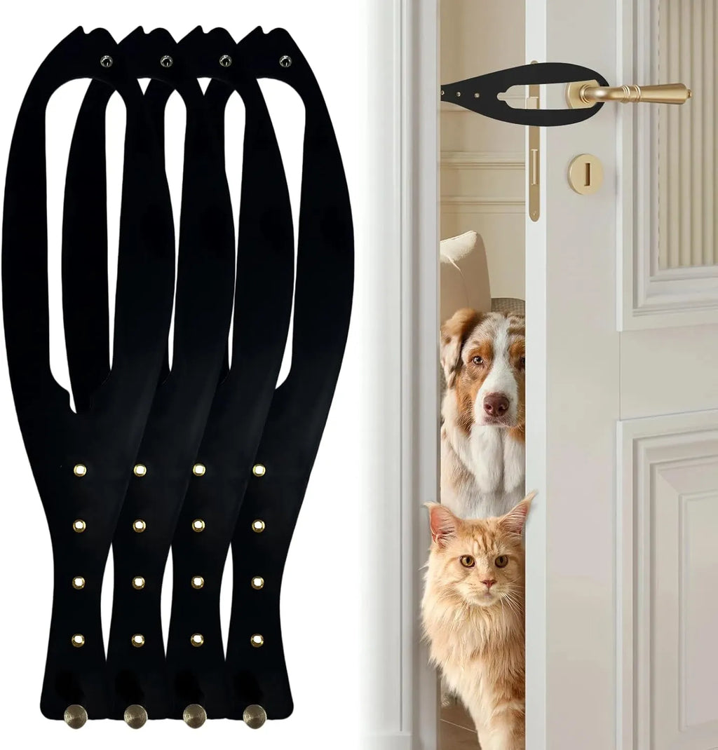 Adjustable Cat Door Latch in 1-, 2- & 4-Piece Sets