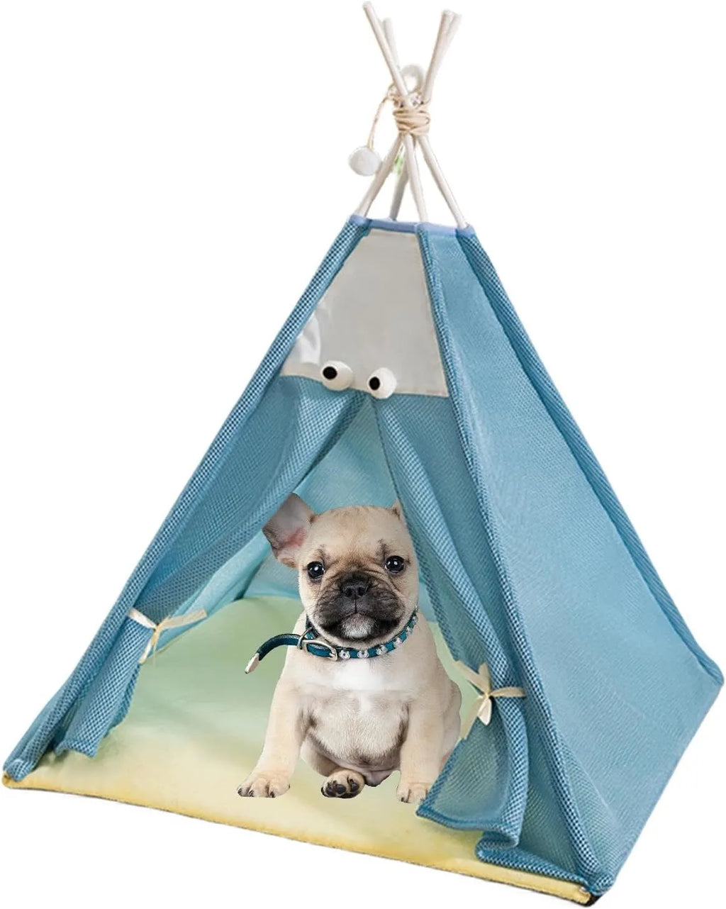 Portable Tent-Style Cat House Bed for Pets up to 5kg