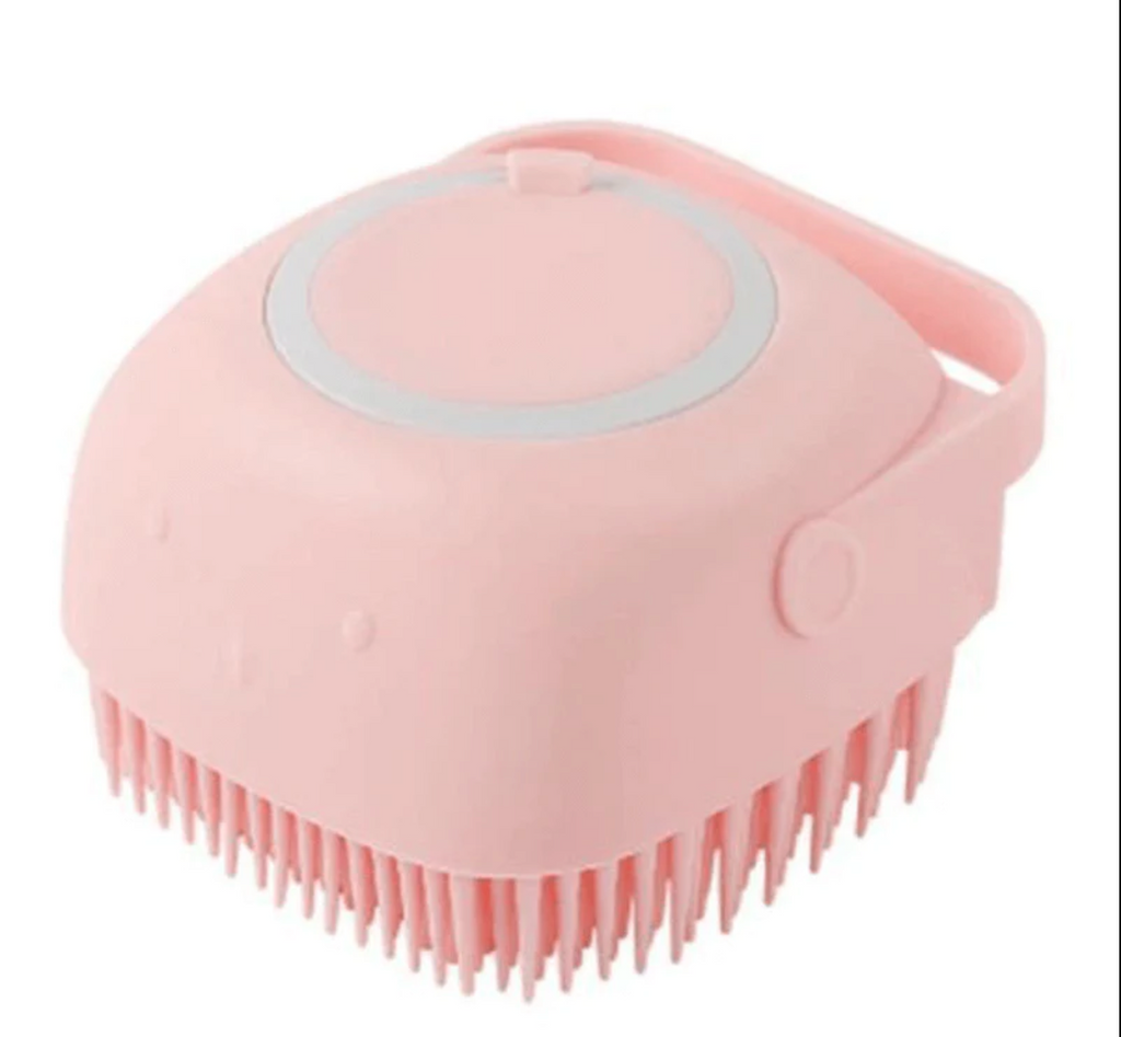 Silicone Pet Bath and Massage Brush – 3 Colors