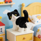 Plush Black Cat Tissue Box Dispenser – 1 or 2 Pack