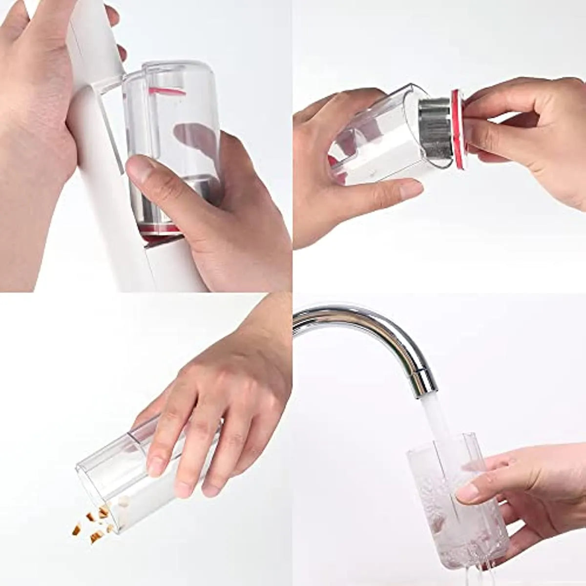 Handheld Pet Grooming Vacuum Kit with 3 Attachments