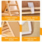 Pre-Assembled Sisal Scratching Post for Indoor Cats