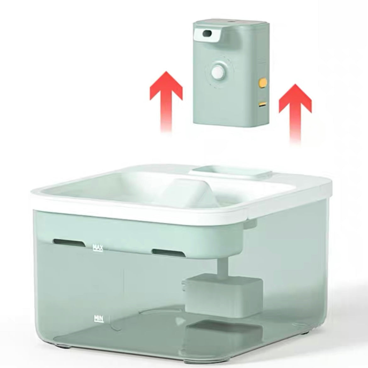 2.5L Smart Pet Water Fountain for Cats