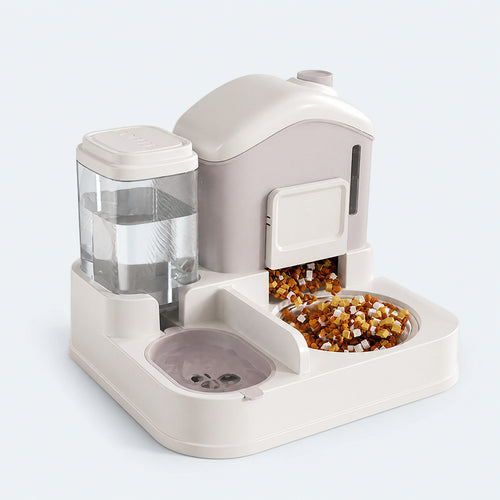 2-in-1 Detachable Cat Feeder & Automatic Water Dispenser | ALDERKIN